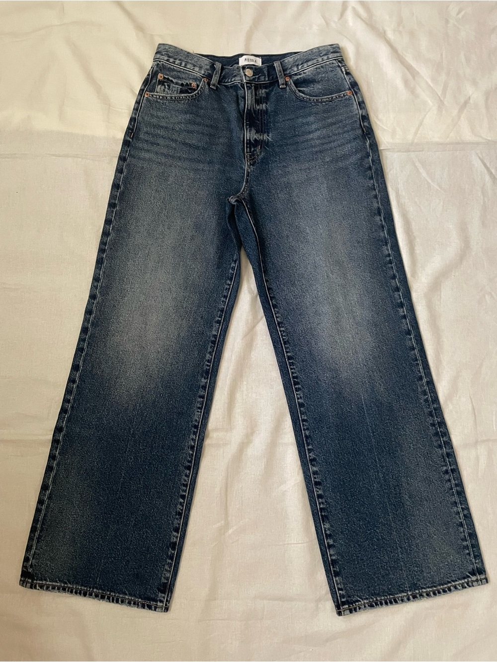 Pistola high Rise Straight wide leg women’s Denim Jeans